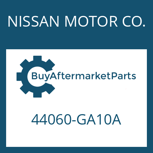 NISSAN MOTOR CO. 44060-GA10A - FRICTION PLATE