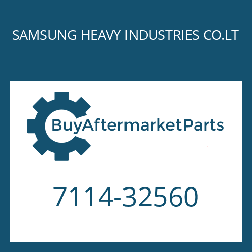 SAMSUNG HEAVY INDUSTRIES CO.LT 7114-32560 - FRICTION PLATE