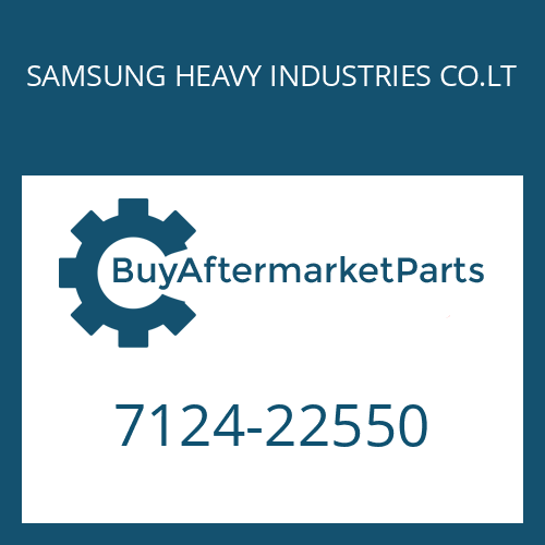 SAMSUNG HEAVY INDUSTRIES CO.LT 7124-22550 - FRICTION PLATE
