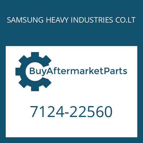7124-22560 SAMSUNG HEAVY INDUSTRIES CO.LT FRICTION PLATE