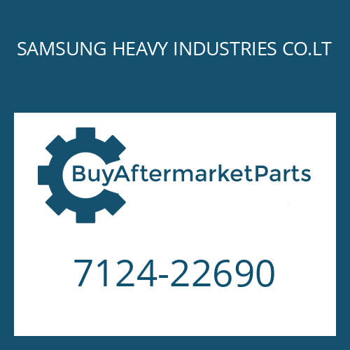 SAMSUNG HEAVY INDUSTRIES CO.LT 7124-22690 - FRICTION PLATE