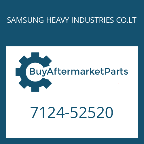 SAMSUNG HEAVY INDUSTRIES CO.LT 7124-52520 - FRICTION PLATE