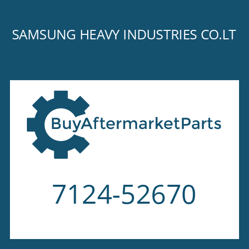SAMSUNG HEAVY INDUSTRIES CO.LT 7124-52670 - FRICTION PLATE