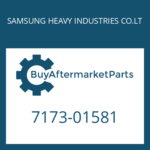 SAMSUNG HEAVY INDUSTRIES CO.LT 7173-01581 - FRICTION PLATE