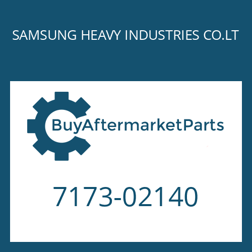 7173-02140 SAMSUNG HEAVY INDUSTRIES CO.LT FRICTION PLATE