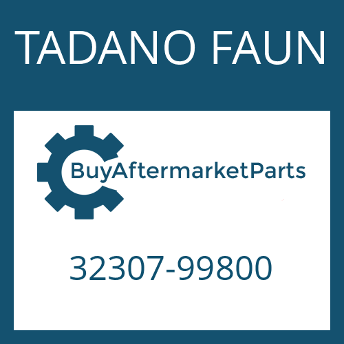 TADANO FAUN 32307-99800 - FRICTION PLATE