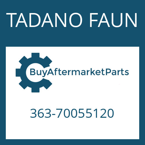 TADANO FAUN 363-70055120 - FRICTION PLATE