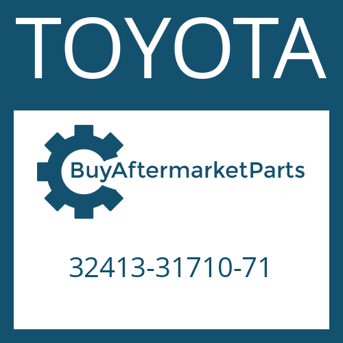 TOYOTA 32413-31710-71 - FRICTION PLATE