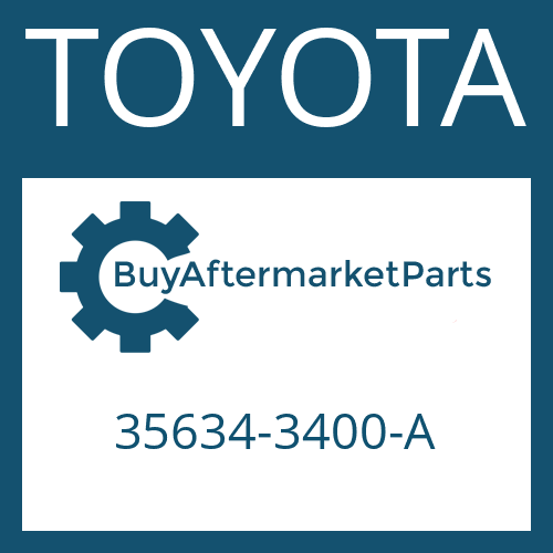 TOYOTA 35634-3400-A - FRICTION PLATE