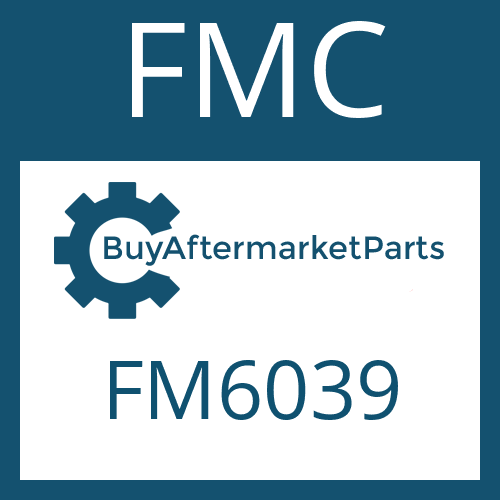 FMC FM6039 - FRICTION PLATE