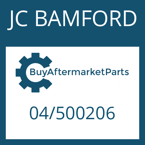JC BAMFORD 04/500206 - FRICTION PLATE