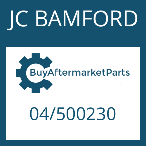 JC BAMFORD 04/500230 - FRICTION PLATE