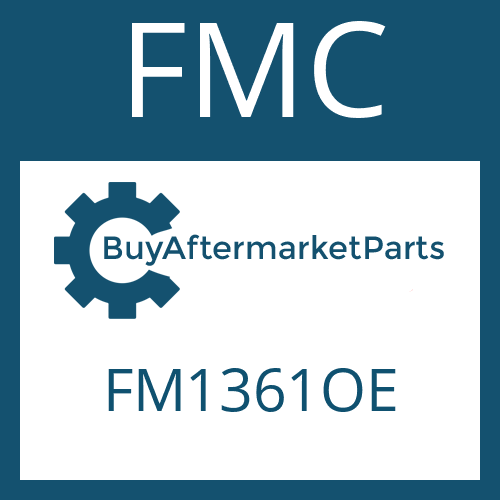 FMC FM1361OE - FRICTION PLATE