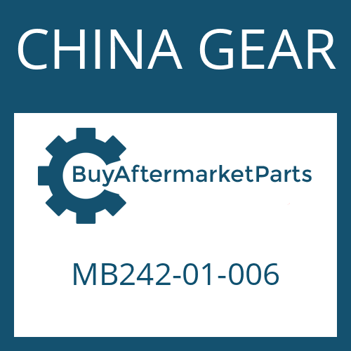 MB242-01-006 CHINA GEAR FRICTION PLATE