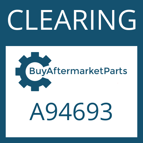 CLEARING A94693 - FRICTION PLATE