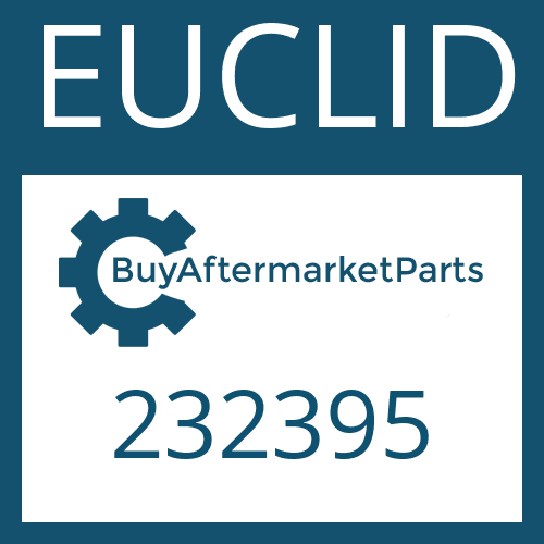 EUCLID 232395 - FRICTION PLATE