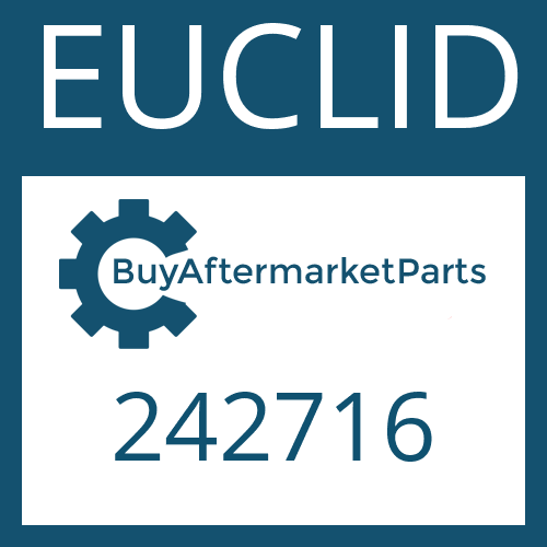 EUCLID 242716 - FRICTION PLATE