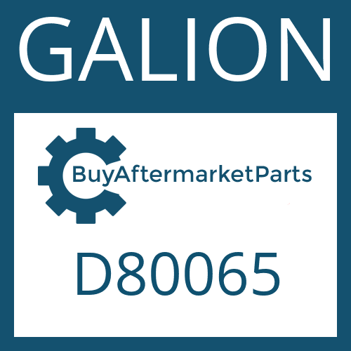 GALION D80065 - FRICTION PLATE