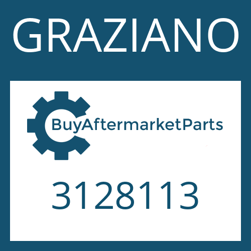 GRAZIANO 3128113 - FRICTION PLATE