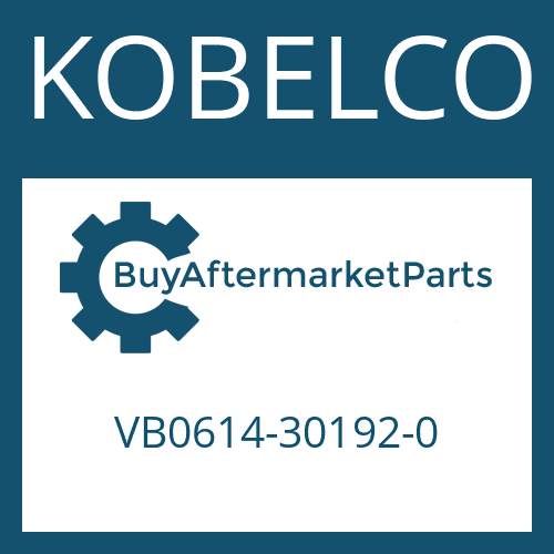 KOBELCO VB0614-30192-0 - FRICTION PLATE