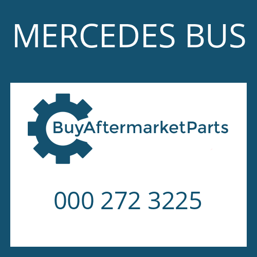 MERCEDES BUS 000 272 3225 - FRICTION PLATE