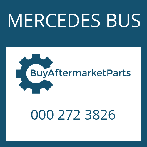 MERCEDES BUS 000 272 3826 - FRICTION PLATE