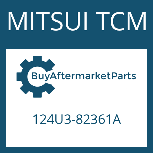 MITSUI TCM 124U3-82361A - FRICTION PLATE