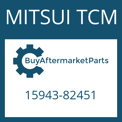 MITSUI TCM 15943-82451 - FRICTION PLATE