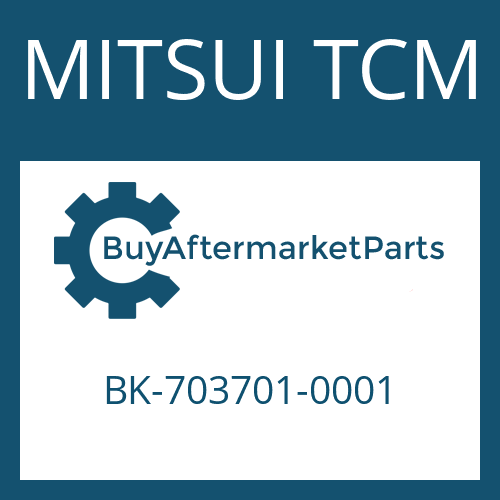 MITSUI TCM BK-703701-0001 - FRICTION PLATE