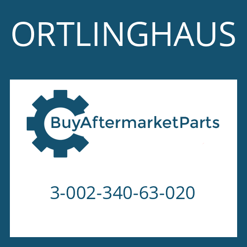 ORTLINGHAUS 3-002-340-63-020 - FRICTION PLATE