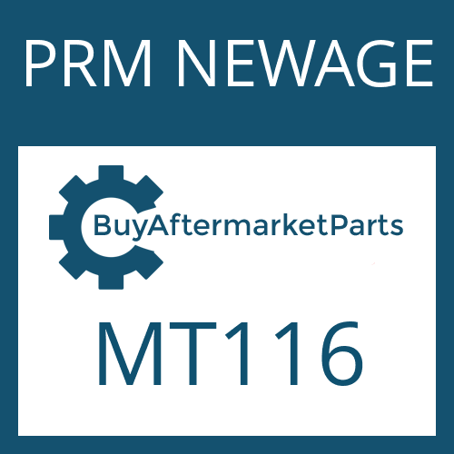 PRM NEWAGE MT116 - FRICTION PLATE
