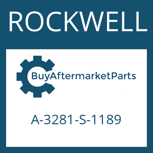 A-3281-S-1189 ROCKWELL FRICTION PLATE