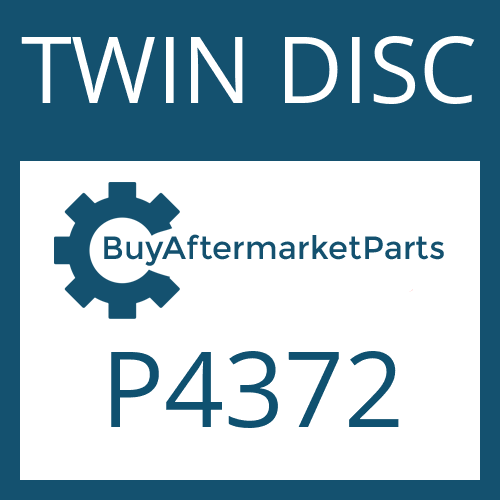 TWIN DISC P4372 - FRICTION PLATE
