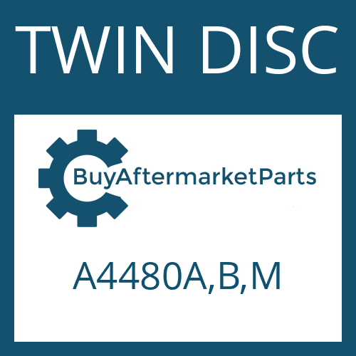 TWIN DISC A4480A,B,M - FRICTION PLATE