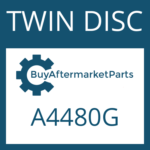 A4480G TWIN DISC FRICTION PLATE