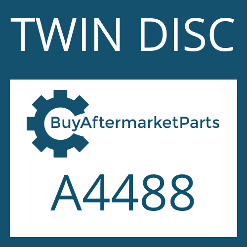 TWIN DISC A4488 - FRICTION PLATE