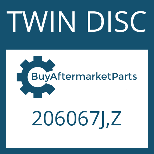 TWIN DISC 206067J,Z - FRICTION PLATE