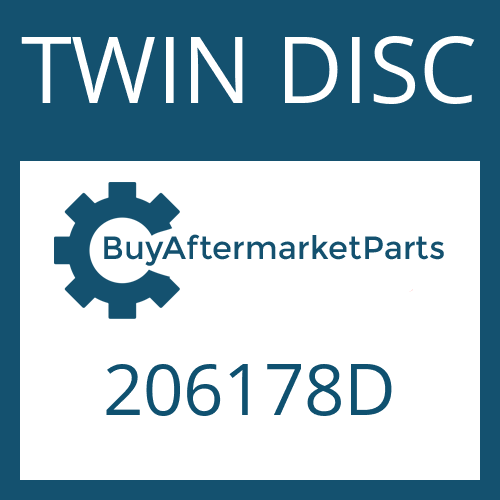 TWIN DISC 206178D - FRICTION PLATE