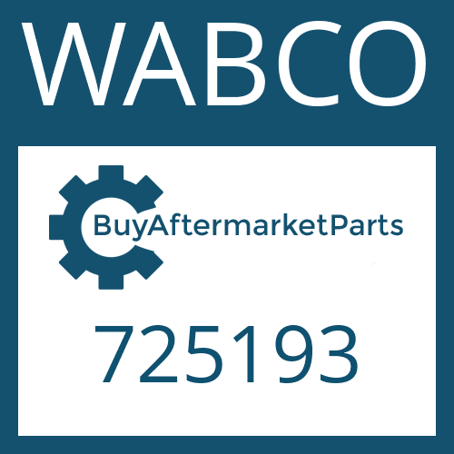 WABCO 725193 - FRICTION PLATE
