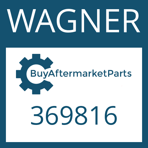 WAGNER 369816 - FRICTION PLATE