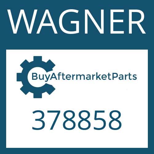 378858 WAGNER FRICTION PLATE