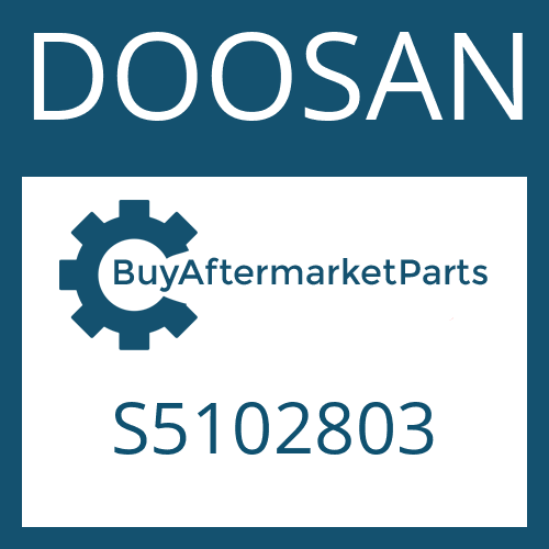 DOOSAN S5102803 - WASHER