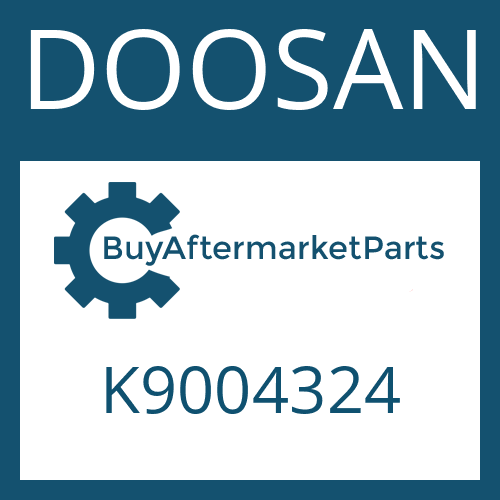 DOOSAN K9004324 - PIPE ASS`Y-R