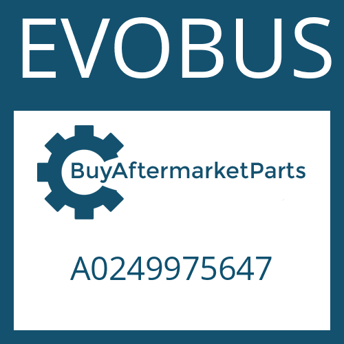 EVOBUS A0249975647 - SCRAPER