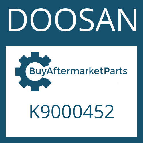DOOSAN K9000452 - VALVE;CHECK