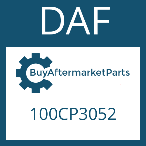 DAF 100CP3052 - INPUT SHAFT