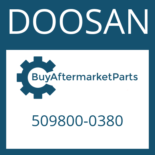 DOOSAN 509800-0380 - BEARING