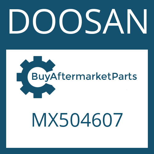 DOOSAN MX504607 - WASHER A=1.00