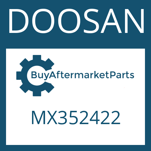 DOOSAN MX352422 - COVER