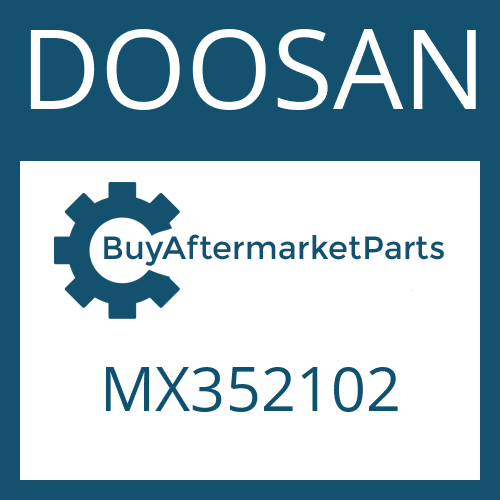 DOOSAN MX352102 - PLATE